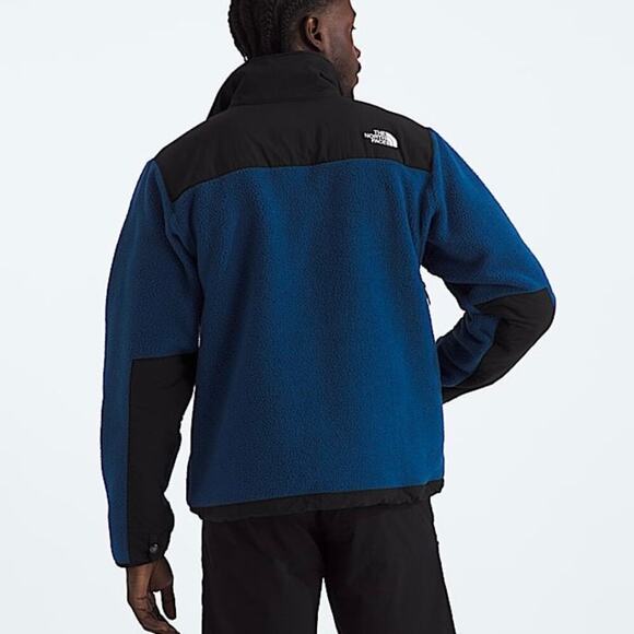 The North Face Men's Retro Denali Jacket Black Navy Blue Size Large Outdoors - Picture 3 of 12
